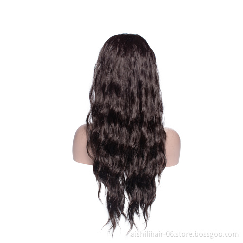 Aishili wholesale wig with headband synthetic water wave headband wigs for black women